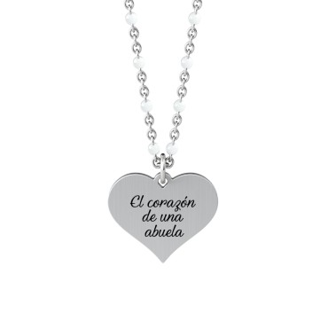 Collar Kidult CORAZÓN ABUELA