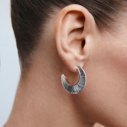 PENDIENTES SEMILUNA HORIZONTE