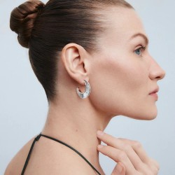 PENDIENTES SEMILUNA HORIZONTE