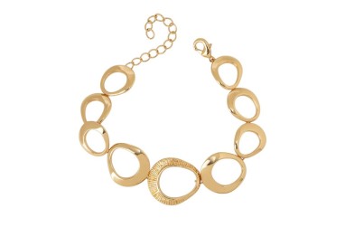 PULSERA OVALADA IRREGULAR HORIZONTE