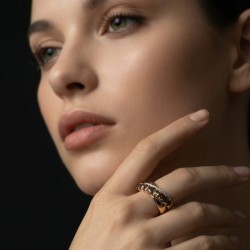 ANILLO ORO Y DIAMANTES 0.03 CT SI2 H