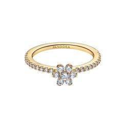 ANILLO DE FLOR BRILLANTE