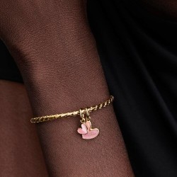 COLGANTE DIVISIBLE MADRE E HIJA ROSA