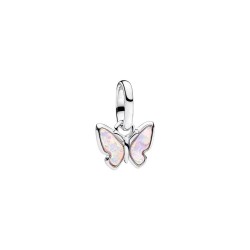 MINI COLGANTE DE MARIPOSA ROSA