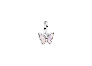 MINI COLGANTE DE MARIPOSA ROSA