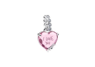 CHARM COLGANTE DE CORAZÓN TE AMO MAMÁ