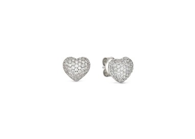 PENDIENTES LIFEPOETRY PLATA Y CIRCONITAS