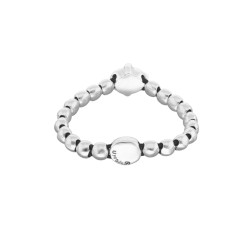 PULSERA CRISTAL ROSA FACETADO