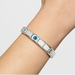 LINK COMPOSABLE FLOR AZUL FACETADA
