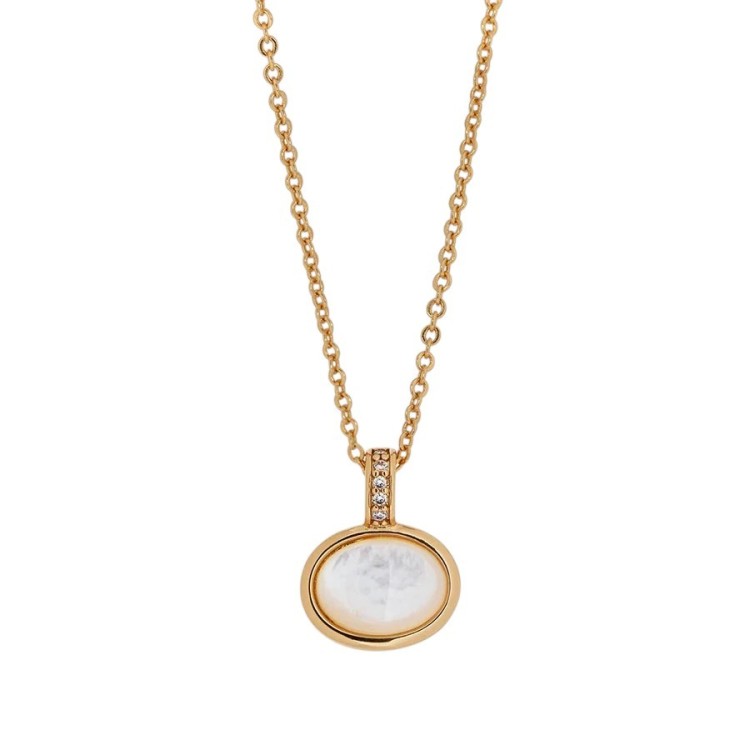 COLGANTE IVORY CON MADREPERLA BLANCA
