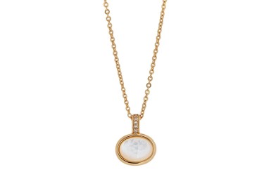 COLGANTE IVORY CON MADREPERLA BLANCA