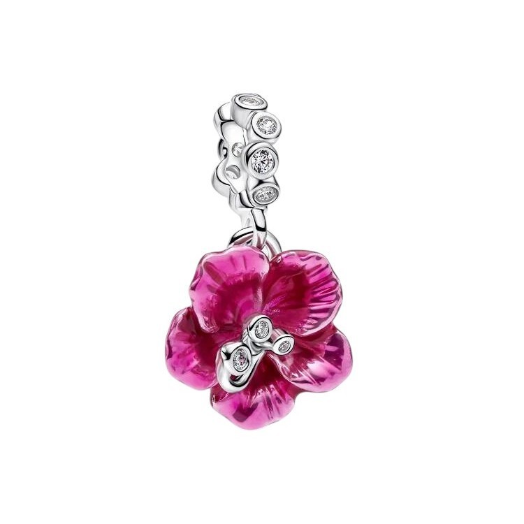 CHARM COLGANTE FLOR DE HIBISCO