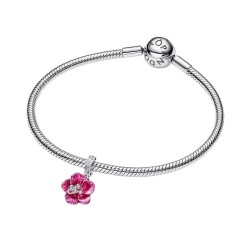 CHARM COLGANTE FLOR DE HIBISCO