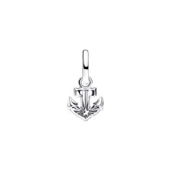 CHARM COLGANTE MINI ANCLA AZUL