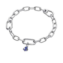 CHARM COLGANTE MINI ANCLA AZUL