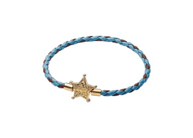 PULSERA CUERO ESTRELLA SHERIFF TOY STORY