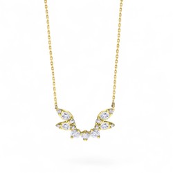 GARGANTILLA ORO Y DIAMANTES 0.20KL