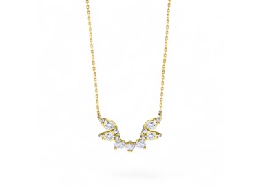 GARGANTILLA ORO Y DIAMANTES 0.20KL