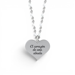 COLGANTE KIDULT FAMILY CORAZÓN ABUELA