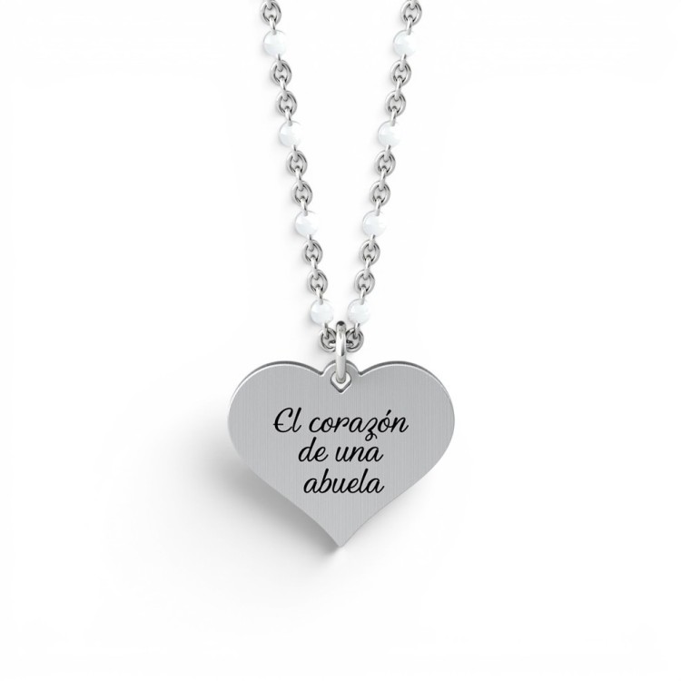 COLGANTE KIDULT FAMILY CORAZÓN ABUELA