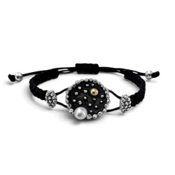 PULSERA OCEAN MACRAMÉ Y DETALLES EN ORO