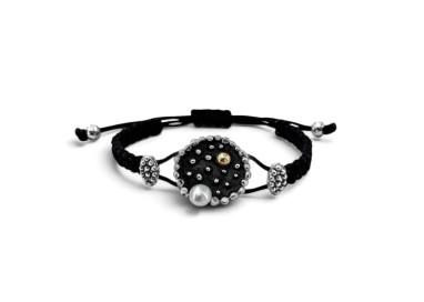 PULSERA OCEAN MACRAMÉ Y DETALLES EN ORO