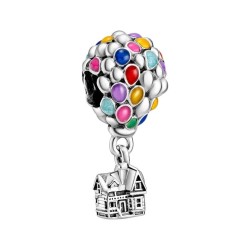 CHARM PANDORA DISNEY UP CASA Y GLOBO