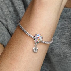 CHARM PANDORA DISNEY UP CASA Y GLOBO