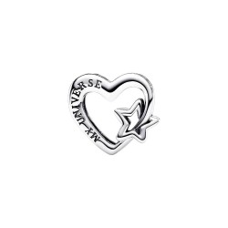 CHARM CORAZÓN FILIGRANA FAMILIA ESTRELLA