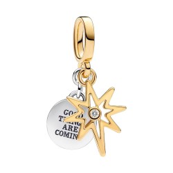 CHARM PANDORA GRABADO ESTRELLA POLAR