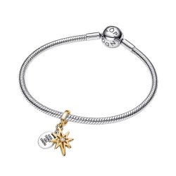 CHARM PANDORA GRABADO ESTRELLA POLAR