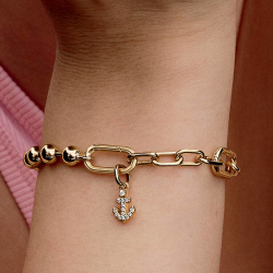 CHARM PANDORA MINI ANCLA DORADA