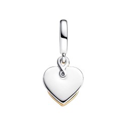 CHARM PANDORA CORAZÓN Y GRABADO MAMÁ