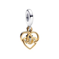 CHARM PANDORA CORAZÓN Y GRABADO MAMÁ