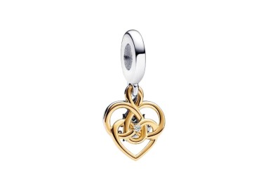 CHARM PANDORA CORAZÓN Y GRABADO MAMÁ