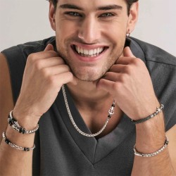 PULSERA ATLANTE ANCLA PIEDRAS NATURALES