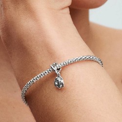 CHARM PANDORA ROSA FLORECIENDO