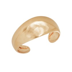 PULSERA RÍGIDA TOFFEE BAÑADA EN ORO 18KL