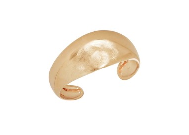 PULSERA RÍGIDA TOFFEE BAÑADA EN ORO 18KL