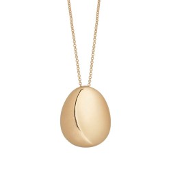 Colgante maxi oval Toffee Texturas
