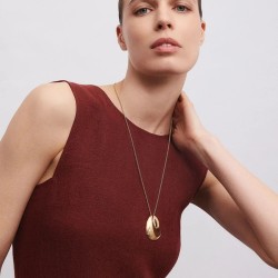 COLGANTE MAXI OVAL TOFFEE