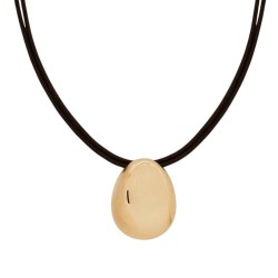 Colgante Oval Volumen Toffee Texturas