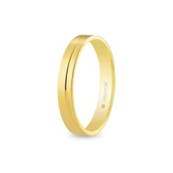 ALIANZA DE BODA ORO PLANA 3,5 MM