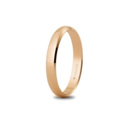 ALIANZA CLÁSICA DE ORO ROSA 3 MM