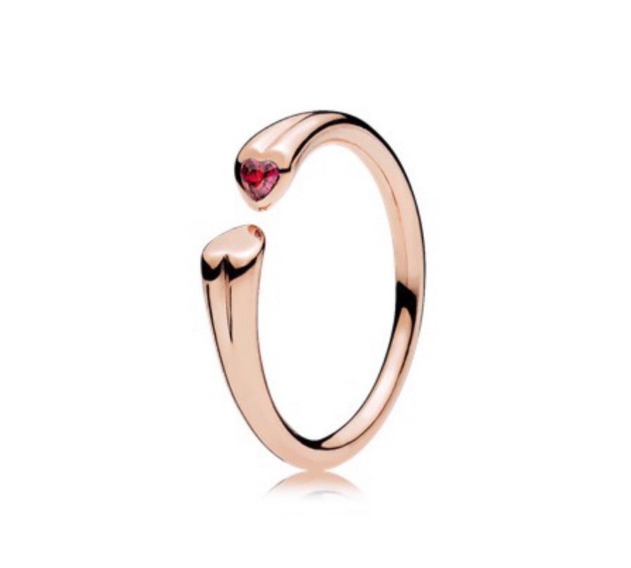 Anillo PANDORA Rose Dos Corazones Joyer a Oliver del Pino